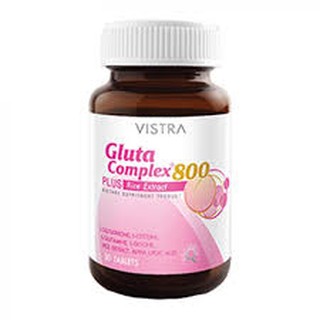 Vistra Glutacomplex 800mg. 30 เม็ด