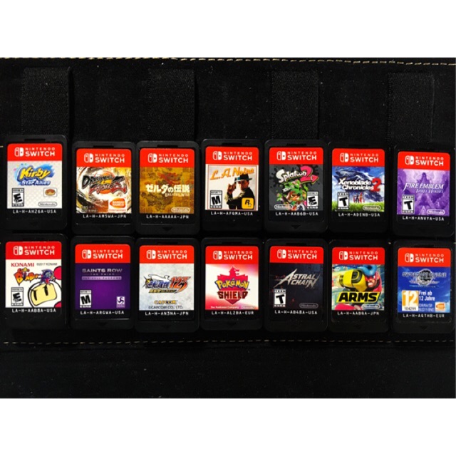 แผ่นเกม nintendo switch มือสอง (มีกล่อง)