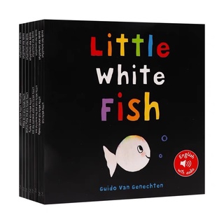 Little White Fish Collection 10 Books Set Stories about Sea Animals, Ages 3-6