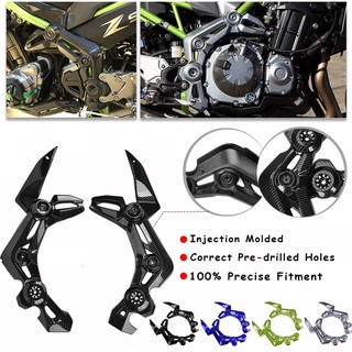 กรอบครอบตัวถังเครื่องยนต์ ด้านหน้า ด้านข้าง อุปกรณ์เสริม สําหรับ Kawasaki Z900 Fairing 2017 2018 2019