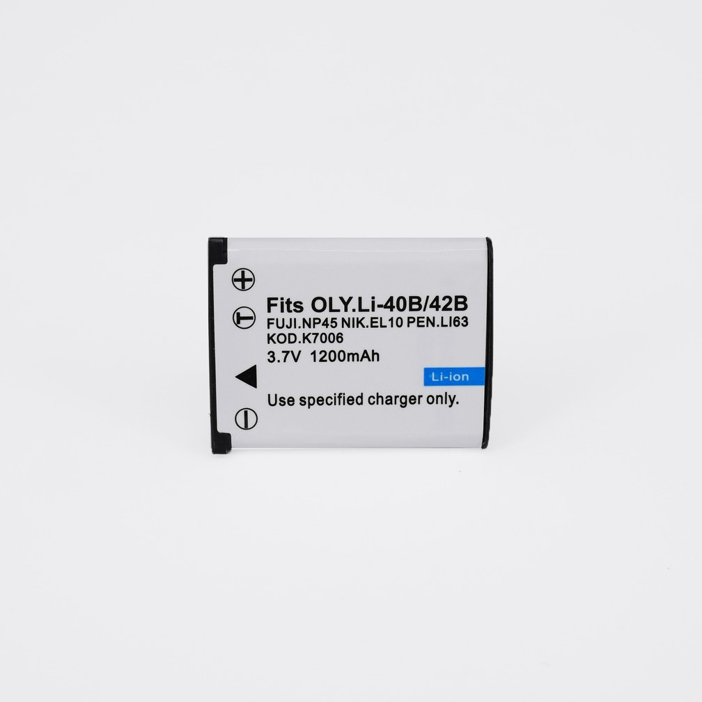 Olympus Battery รุ่น LI-40B/42B/ FNP-45/ EN-EL10 รับประกัน 1 ปี (0114)