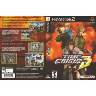 TIME CRISIS 3 [PS2 US : DVD5 1 Disc]