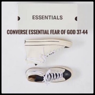 Converse Essentials FOG รองเท้าผ้าใบสุดคลาสสิค ใส่ได้ทั้งผู้ชายและผู้หญิง สินค้าพร้อมจัดส่ง