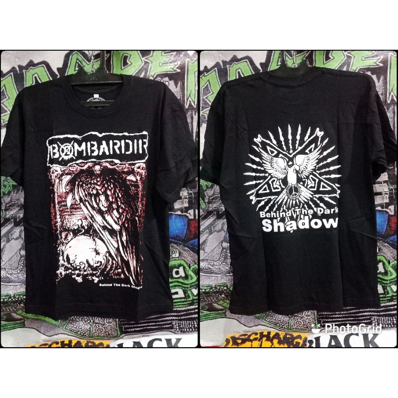 เสื้อยืด BOMBOARDIR PUNK, เสื้อผ้า PUNK, เสื้อยืดวงดนตรี PUNK, ผ้ายืดหยุ่น