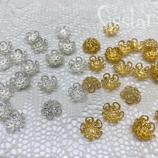 หมวกครอบลูกปัด 10mm. 50 ชิ้น
