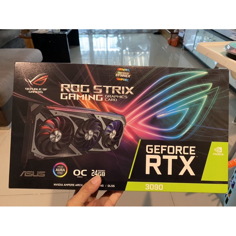Asus ROG Strix RTX 3090 O24G gaming 24GB GDDR6X