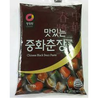 ซอสเต้าเจี้ยวดำสไตล์จีน ตราชองจองวอน 250 กรัม CHINESE BLACK BEAN PASTE 250 g.