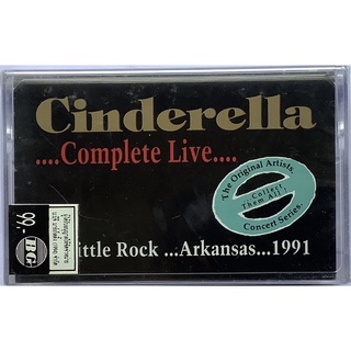 Cassette Tape เทปคาสเซ็ตเพลง Cinderella แสดงสด ซีล