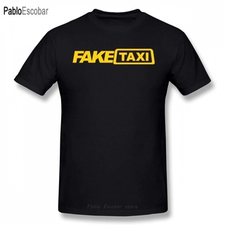 【สไตล์ฮิปฮอป】Gildan เสื้อยืดแขนสั้น ผ้าฝ้าย 100% พิมพ์ลายตัวอักษร Fake Taxi สไตล์ฮิปฮอป โอเวอร์ไซซ์ สําหรับผู้ชายSize S-