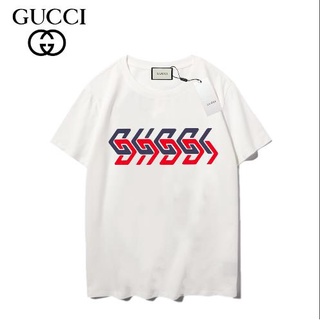 6122 gg เสื้อยืดแขนสั้น แฟชั่นคู่รัก สําหรับผู้หญิง ผู้ชาย