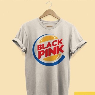 ส่งฟรี เสื้อยืด COMBED DISTRO BLACK PINK BURGER KING สีชมพูเข้ม ที่กําหนดเอง!