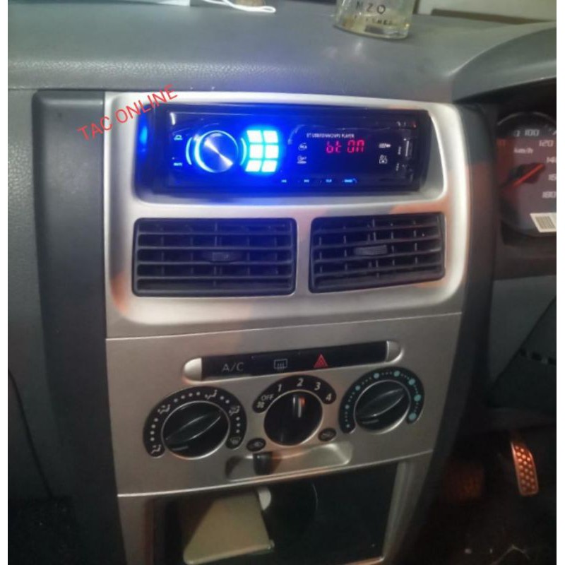 Perodua VIVA เครื่องเล่นวิทยุติดรถยนต์ FM/USB/SD/AUX/Bluetooth และแพ็คเกจคอมโบลําโพงเสียงรถยนต์