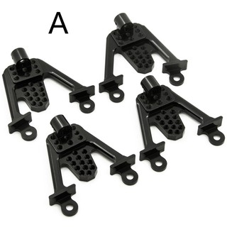 RC Car 4pcs Aluminum rear/front Shock Mounts LIFT Shocks Set for Axial SCX10 Model  Car