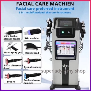 8-10 in 1 facial beauty machine skin deep cleaning Hydra facial Aqua Peeling Dermabrasion Facial Cleansing Skin Care Wat