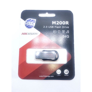 Flash Drive 64GB HIKVISION รุ่น M200R มีประกันศูนย์ 5ปี