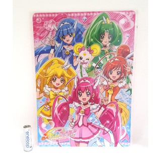 [ลิขสิทธิ์แท้/แมวทอง]  แผ่นรองเขียน ลาย  Precure