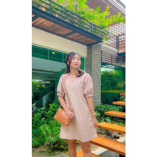 Pink dress เดรสแขนตุ๊ก💖