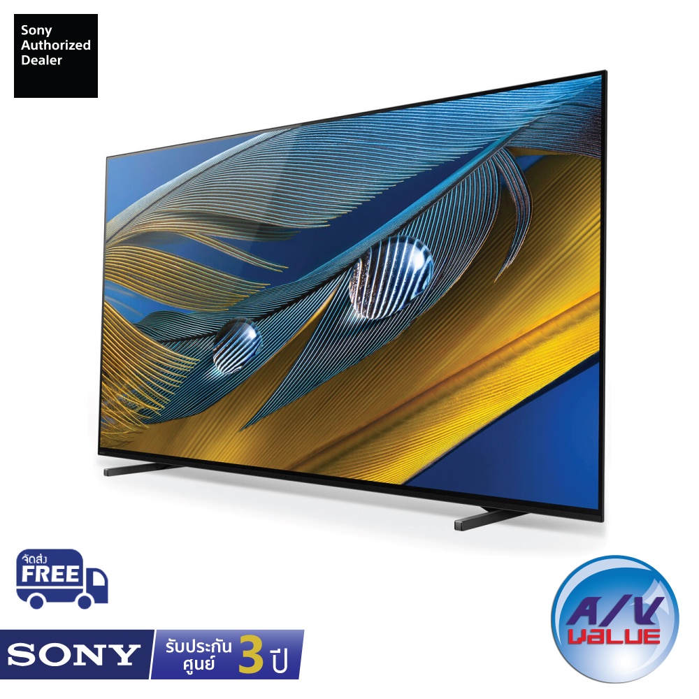 Sony Bravia OLED 4K TV รุ่น XR55A80J ขนาด 55 นิ้ว A80J Series ( 55A80J