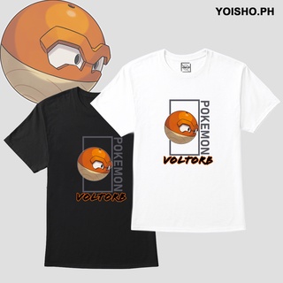 เสื้อขาว Pokémon Legends Arceus T-Shirt - VOLTORBเสื้อยืด