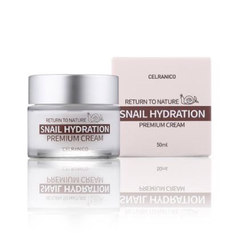 ครีมหอยทาก Celranico snail hydration premium cream 50 ml พร้อมส่ง‼️ แท้💯%