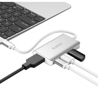 ORICO XC-301 4 in 1 Type-C to Type-C*1 / HD*1 / USB3.0*2 Docking Station Silver
