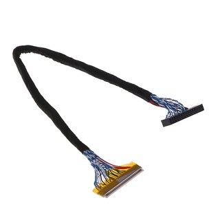 kiss*8 Bit LVDS Cable FIX-30 Pin 2ch For 17-26inch LCD/LED Panel Controller 25cm