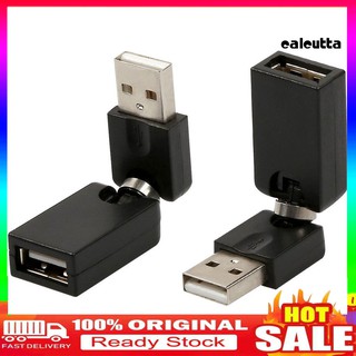 อะแดปเตอร์แปลง 360 O Swivel Angle Usb 2 . 0 Male To Female แบบปรับได้