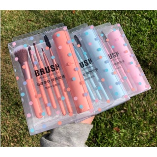 ชุดแปรงแต่งหน้า 5ชิ้น Malian Make-up Brush Poka Dot Brush