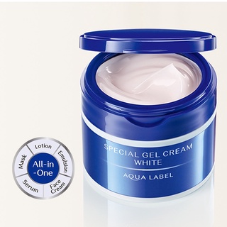Japan Shiseido Aqualabel All-In-One ครีมเจลพิเศษ (สีขาว) 90 กรัม [ส่งตรงจากญี่ปุ่น]