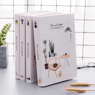 〽️สมุดวาดรูป the cat plants drawing book 🐱🌱