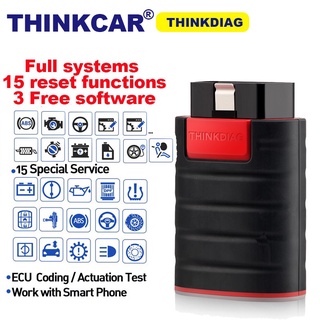 Thinkcar ThinkDiag obd2 เครื่องสแกนเนอร์อ่านโค้ด ระบบบลูทูธ Andriod IOS เครื่องมือวิเคราะห์