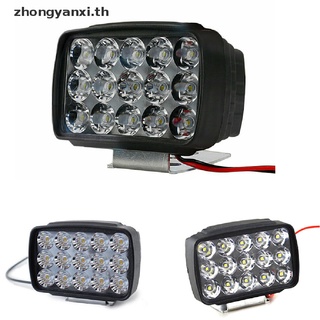 Yanxi ไฟหน้ารถจักรยานยนต์ สปอตไลท์ 15 LED 1000LM Motos ATV UTV ไฟสกูตเตอร์