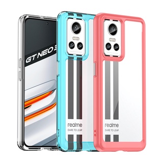 สําหรับ Realme GT NEO 3 Case ELVEV Soft TPU ฝาครอบโทรศัพท์ใสกันกระแทก