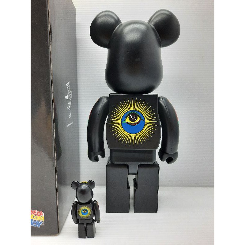 BEARBRICK 400% + 100% KEIICHI TANAAMI Medicomtoy #3
