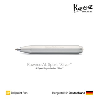 Kaweco AL Sport "Silver" Ballpoint Pen - ปากกาลูกลื่นคาเวโก้ เอแอลสปอร์ต สีเงิน