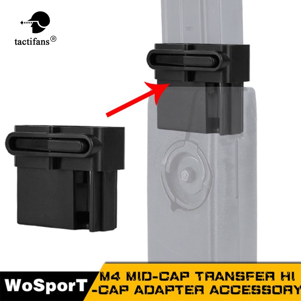 M4 BB Speed Loader Converter AK G36 MP5 Midcap HICAP Magazine Adapter