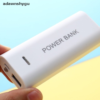 Adawnshygu เคสพาวเวอร์แบงค์ 5V 5600mAh 2X 18650 USB DIY สําหรับชาร์จ