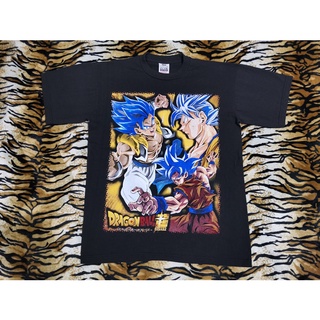 เสื้อ DRAGON BALL DBZ CARTOON OVP OVERPRINT BOOTLEG เสื้อลายการ์ตูน การ์ตูนญี่ปุ่น ดราก้อนบอล ป้าย ProClub