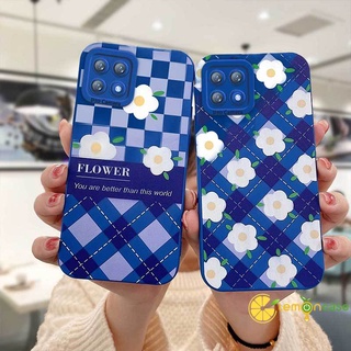 ไคลน์ สีฟ้า เคส Realme Narzo C20 C20A C11 เคสโทรศัพท์มือถือแบบนิ่ม ลายสก๊อต ตานางฟ้า ดอกไม้ สีฟ้า สีขาว สร้างสรรค์ สําหรับ เคสเรียลมี Narzo 10 20 10A 20A 30A C21 C11 C17 7i 5 5S 5i 6i C3 C3i C15 C12 C25 C25S OPPO C1 A3S C2 A1K เคสมือถือคู่รักยอดนิยม