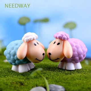 Needway ฟิกเกอร์รูปปั้นเทพีเสรีภูมิทัศน์ขนาดเล็ก Diy สําหรับตกแต่งสวน 4 ชิ้น