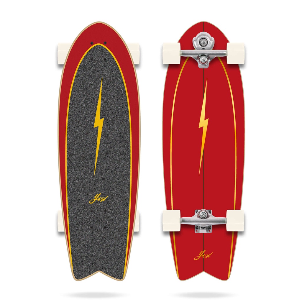 Yow Surfskate เซิร์สเก็ต Pipe 32" Power Surfing Series