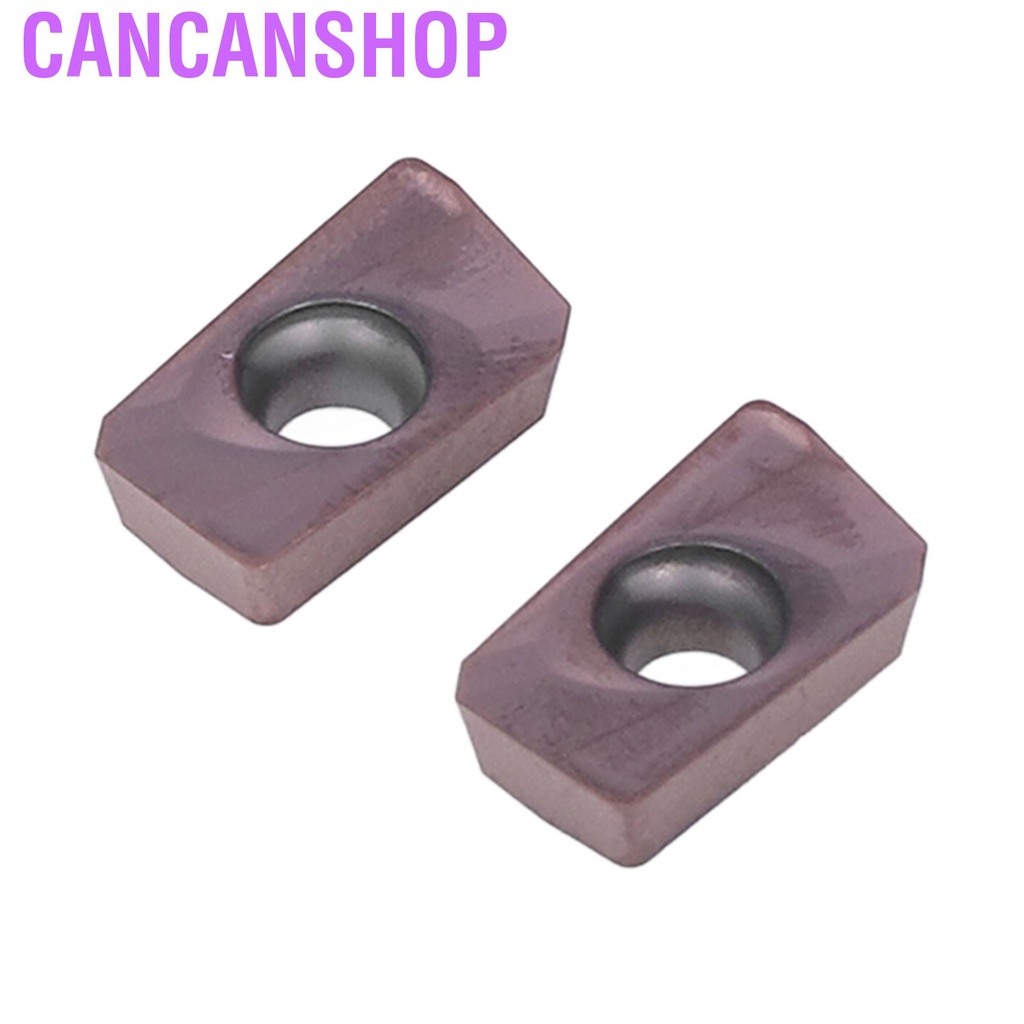 Cancanshop 10 Pcs Milling Inserts Indexable Carbide Lathe Cutting Tools ...
