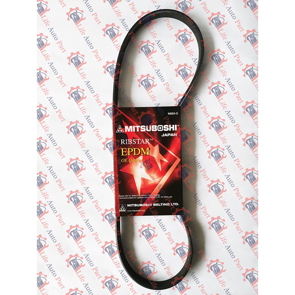 Hyundai Getz Nissan Serena Mitsuboshi 4PK895 พัดลมเข็มขัด JAPAN