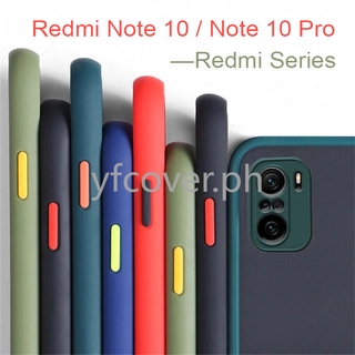 เคส Redmi Note 10 Pro เคส Redmi Note10 Note 10 9s 9 Pro Max Xiaomi POCO X3 NFC Pro M3 F3 เคลือบด้าน TPU เกราะ กันกระแทก เคสป้องกันกล้อง เคสโทรศัพท์