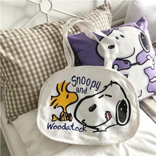 #พร้อมส่ง กระเป๋าสะพายข้างSnoopy&amp;Woodatock🐶