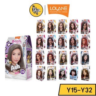 Lolane Z-COOL Color Milk โลแลน ซีคูล คัลเลอร์ มิลค์  Y15 ถึง Y32