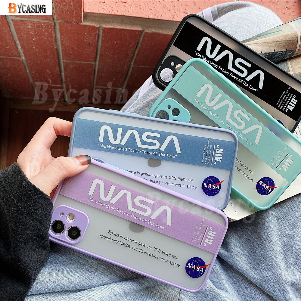 NASA เคสโทรศัพท์มือถือลายกล้องสําหรับ Oppo Realme 7i Realme 7 Pro Realme C17 C15 C12 C11 C3 Xt 6i 5i