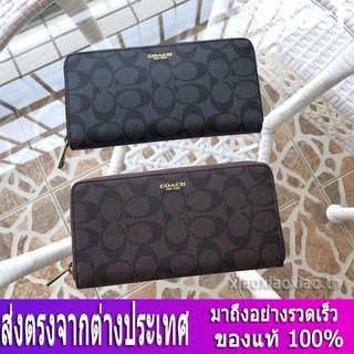 กระเป๋าสตางค์ Coach F74597 กระเป๋าสตางค์ผู้ชาย / กระเป๋าสตางค์ยาว / กระเป๋าสตางค์หนัง / กระเป๋าสตางค์ บัตร