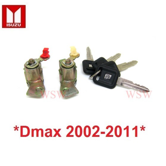 1ชุดตามรูป กุญแจประตู ISUZU DMAX D-MAX 2003 - 2011 อีซูซุ ดีแม็กซ์ ดีแมค กุญแจรถยนต์ กุญแจเปิดประตู อะไหล่รถยนต์ กุญแจ