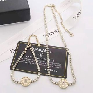 ชาแนล  bracelet  Gold  สินค้าพร้อมส่ง สวยมากก สร้อยข้อมือ 850-. สร้อยคอ1150-